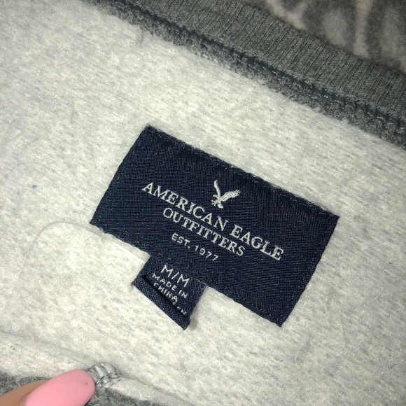 Grey American Eagle sweatshirt - Picture 2 of 2